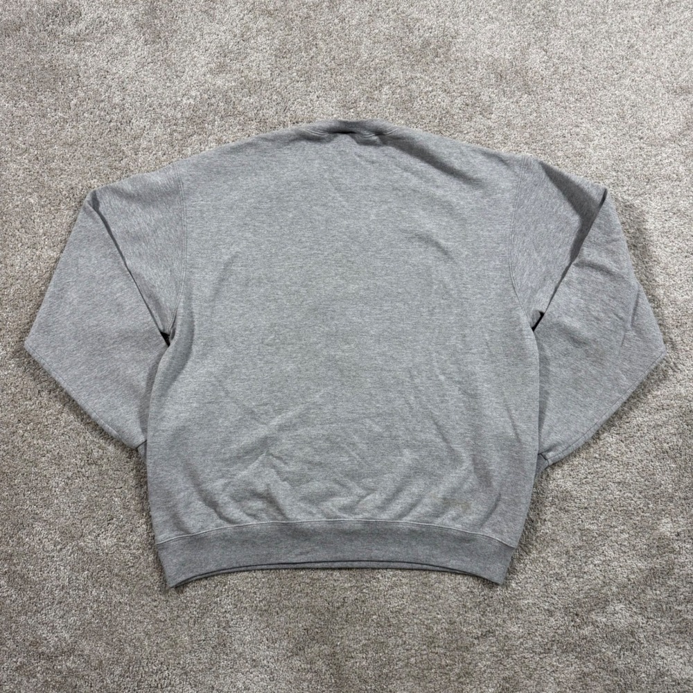 Champion James Madison University JMU Sweatshirt Gray Large Pullover Crewneck - Picture 2 of 11